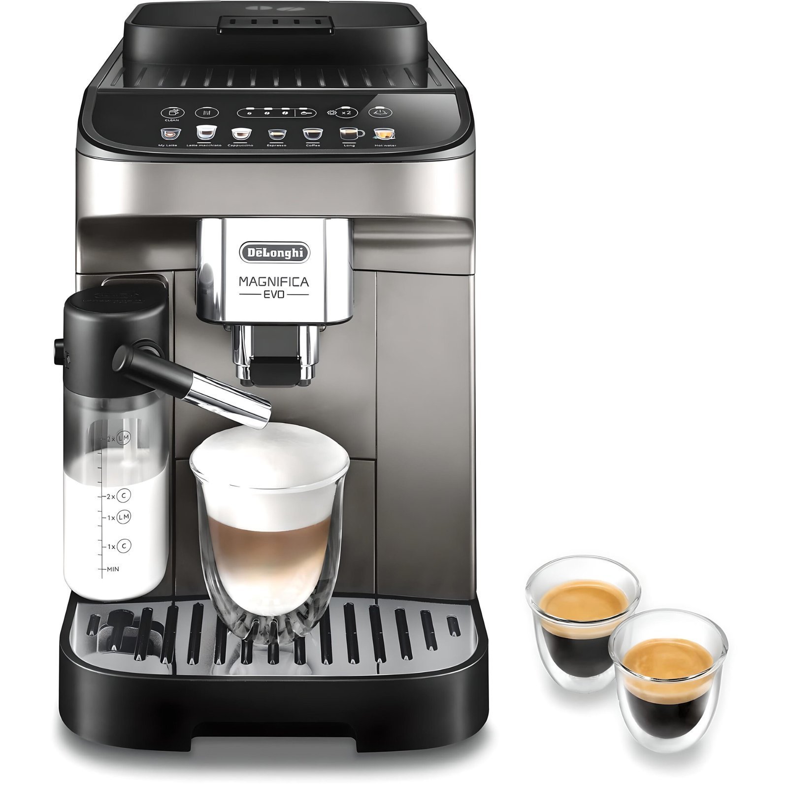 1-1-fotor-20241211234050-scaled-1.jpg Kaffeevollautomat De’Longhi ECAM 290.81 TB Magnifica Evo Titanium – Bild 1