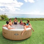 Spa gonflable INTEX Sahara 8 places avec couverture thermique – Offre destockage – Bild 3