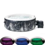 Spa gonflable INTEX Galaxie 4 places avec couverture thermique incluse – Bild 3