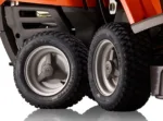 Husqvarna R 112C mit Mähdeck Combi 85 – Winterpaket mit Schneeschild, Gummileiste und Schneeketten – Modell 2025 – Bild 5