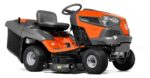 HUSQVARNA TC 242 T mit Schneeschild 120Plus & Gartentraktoren Anhänger 275 – Bild 4