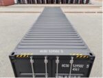 40 Fuß High Cube Container, schwarzgrau – Bild 5