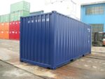 20 Fuß Container, kobaltblau – Bild 5