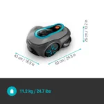 Gardena Mähroboter smart SILENO max 1500 m² + gratis Garage – Bild 4