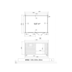 Abri de jardin bois moderne 13 m² – Qualité premium à prix direct fabricant – Bild 5