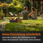 WORX Landroid Vision M550 Mähroboter WR205E für Gärten bis 550m², AI Rasenmäher Roboter ohne Begrenzungskabel (WLAN & Bluetooth, aktive Hindernisvermeidung mit KI-Technologie, Igelschutz) – Bild 4